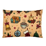 Cute Vintage Christmas Pattern Pillow Case 26.62 x18.9  Pillow Case