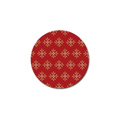 Pattern Background Holiday Golf Ball Marker by Celenk