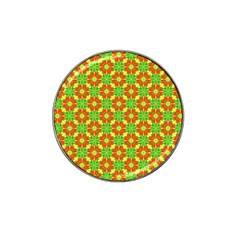 Pattern Texture Christmas Colors Hat Clip Ball Marker (10 Pack) by Celenk