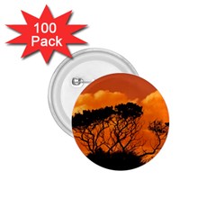 Trees Branches Sunset Sky Clouds 1 75  Buttons (100 Pack)  by Celenk