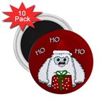 Yeti Xmas 2.25  Magnets (10 pack)  Front