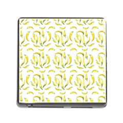 Chilli Pepers Pattern Motif Memory Card Reader (square) by dflcprints