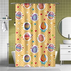 Fun Easter Eggs Shower Curtain 48  X 72  (small)  by allthingseveryone