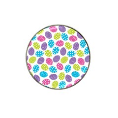 Polka Dot Easter Eggs Hat Clip Ball Marker (10 Pack) by allthingseveryone