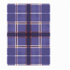 Purple Heather Plaid Large Garden Flag (two Sides) by allthingseveryone