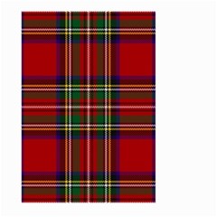 Red Tartan Plaid Large Garden Flag (two Sides) by allthingseveryone