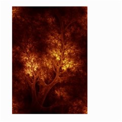 Artsy Brown Trees Large Garden Flag (two Sides) by allthingseveryone