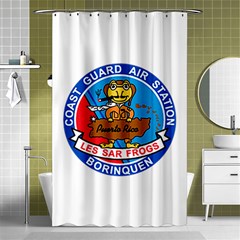 Coast Guard Air Station Borinquen Puerto Rico Shower Curtain 48  X 72  (small)  by Bigfootshirtshop