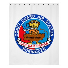 Coast Guard Air Station Borinquen Puerto Rico Shower Curtain 60  X 72  (medium) by Bigfootshirtshop