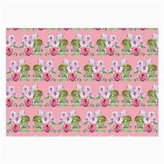 Floral Pattern Large Glasses Cloth (2-side) by SuperPatterns