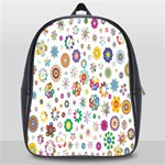 Design Aspect Ratio Abstract School Bag (Large) Front