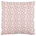 Candy Cane Large Cushion Case (Two Sides) Front