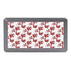 Ho Ho Ho Santaclaus Christmas Cheer Memory Card Reader (mini) by patternstudio