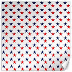 Patriotic Red White Blue Stars Usa Canvas 20  X 20   by Celenk