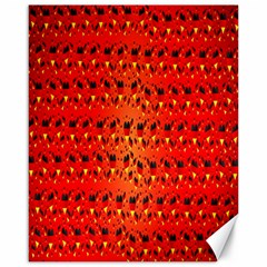 Texture Banner Hearts Flag Germany Canvas 16  X 20   by Celenk