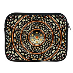 Dark Metal And Jewels Apple Ipad 2/3/4 Zipper Cases by linceazul