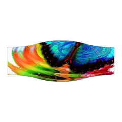 Blue Morphofalter Butterfly Insect Stretchable Headband by Celenk