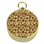 Leopard Heart 01 Gold Compasses Front