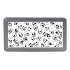 A Lot Of Skulls White Memory Card Reader (mini) by jumpercat
