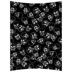 A Lot Of Skulls Black Back Support Cushion by jumpercat