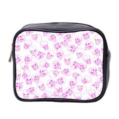 A Lot Of Skulls Pink Mini Toiletries Bag 2-side by jumpercat