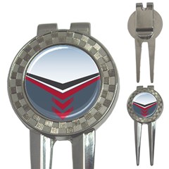 Modern Shapes 3-in-1 Golf Divots by jumpercat