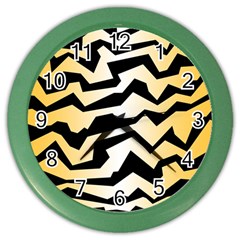 Polynoise Tiger Color Wall Clocks by jumpercat