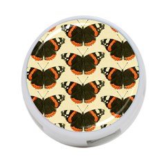 Butterfly Butterflies Insects 4-port Usb Hub (one Side) by BangZart