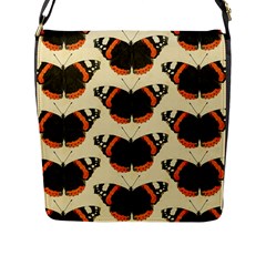 Butterfly Butterflies Insects Flap Messenger Bag (l) 