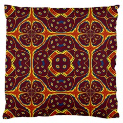 Geometric Pattern Standard Flano Cushion Case (one Side) by linceazul