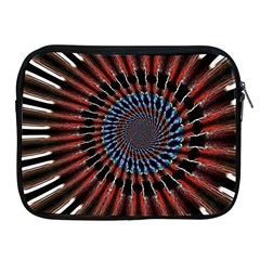 The Fourth Dimension Fractal Noise Apple Ipad 2/3/4 Zipper Cases by BangZart