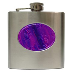 Abstract Fantastic Fractal Gradient Hip Flask (6 Oz) by BangZart