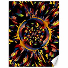 Spiky Abstract Canvas 12  X 16   by linceazul