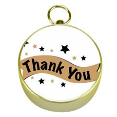 Thank You Lettering Thank You Ornament Banner Gold Compasses by BangZart