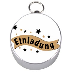 Einladung Lettering Invitation Banner Silver Compasses by BangZart