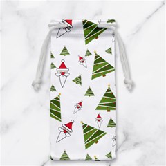 Christmas Santa Claus Decoration Jewelry Bag by BangZart