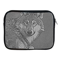 Wolf Forest Animals Apple Ipad 2/3/4 Zipper Cases by BangZart