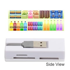 Supermarket Shelf Products Snacks Memory Card Reader (stick)  by Celenk