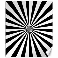 Rays Stripes Ray Laser Background Canvas 8  X 10  by Celenk