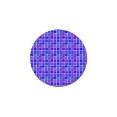 Background Mosaic Purple Blue Golf Ball Marker (10 Pack) by Celenk