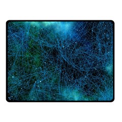 System Network Connection Connected Double Sided Fleece Blanket (small)  by Celenk