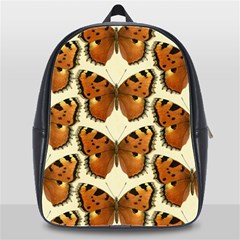 Butterfly Butterflies Insects School Bag (xl) by Celenk