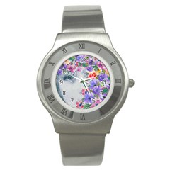 Flower Girl Stainless Steel Watch by NouveauDesign