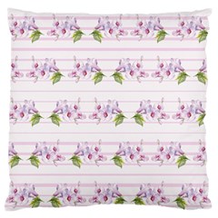 Floral Pattern Standard Flano Cushion Case (two Sides) by SuperPatterns