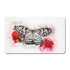 Butterfly Animal Insect Art Magnet (rectangular) by Celenk