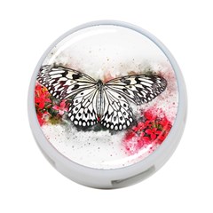 Butterfly Animal Insect Art 4-port Usb Hub (two Sides)  by Celenk