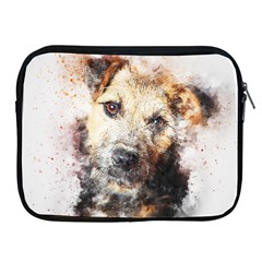 Dog Animal Pet Art Abstract Apple Ipad 2/3/4 Zipper Cases by Celenk