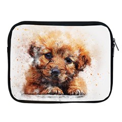 Dog Puppy Animal Art Abstract Apple Ipad 2/3/4 Zipper Cases by Celenk