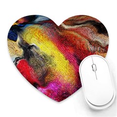 Background Art Abstract Watercolor Heart Mousepads by Celenk