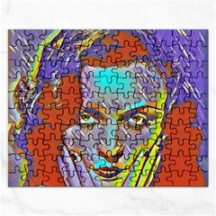 Femm Fatale Rectangular Jigsaw Puzzl by NouveauDesign